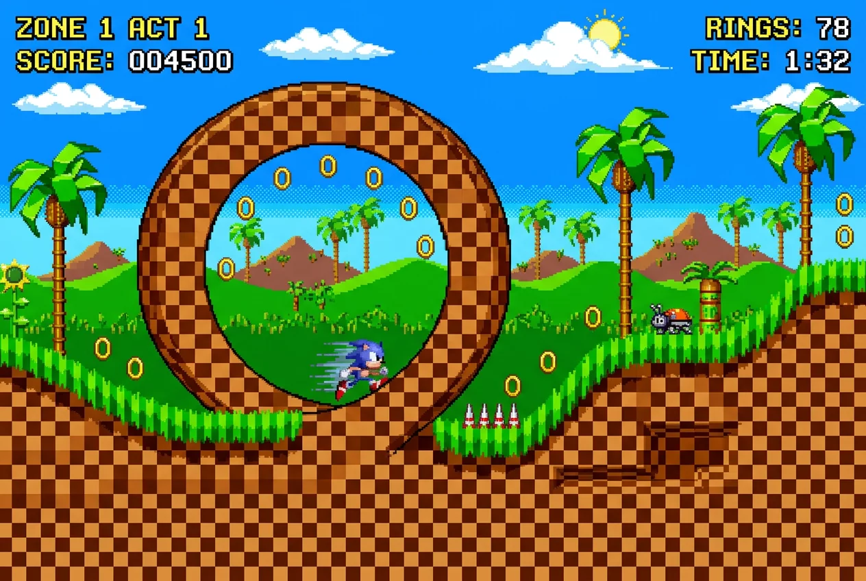 Sonic The Hedgehog Rush