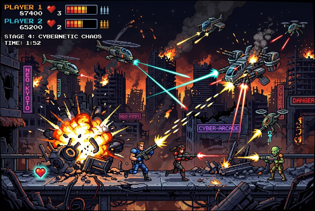 Contra Hard Corps Action