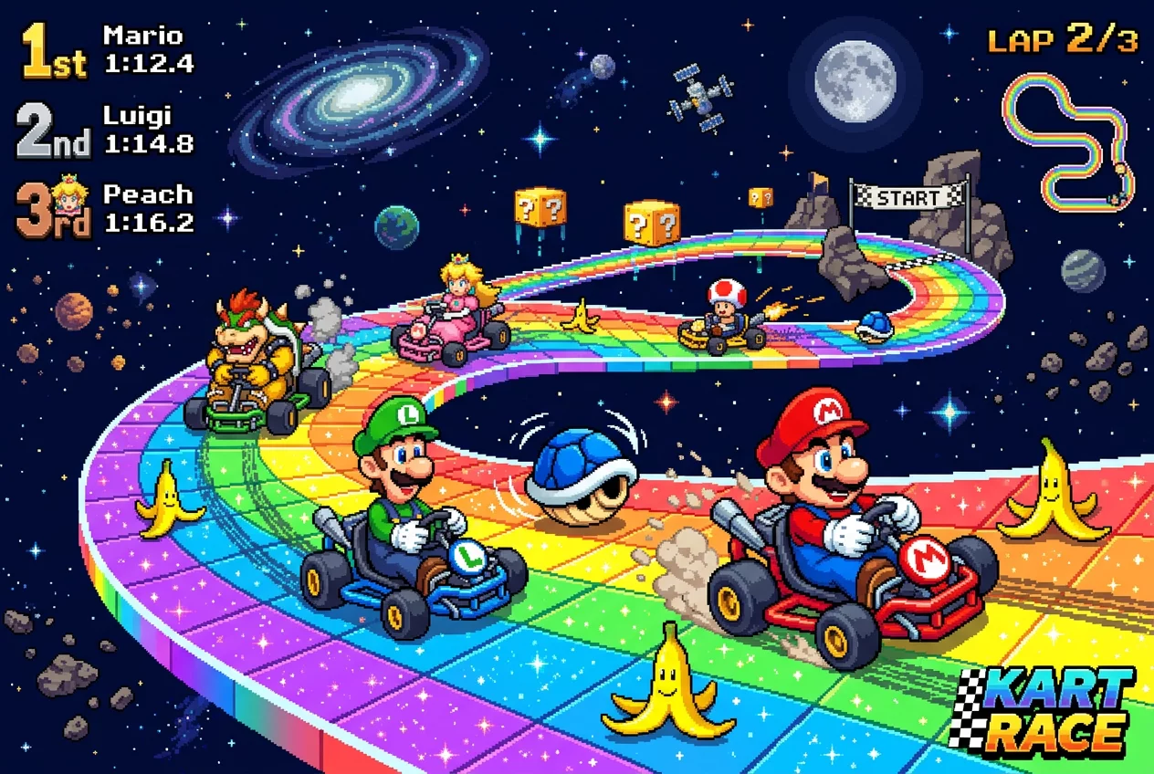 Mario Kart Online Madness